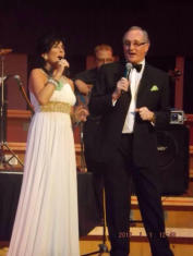 On Stage with Annette Griffin at the Birmingham Symphony Hall